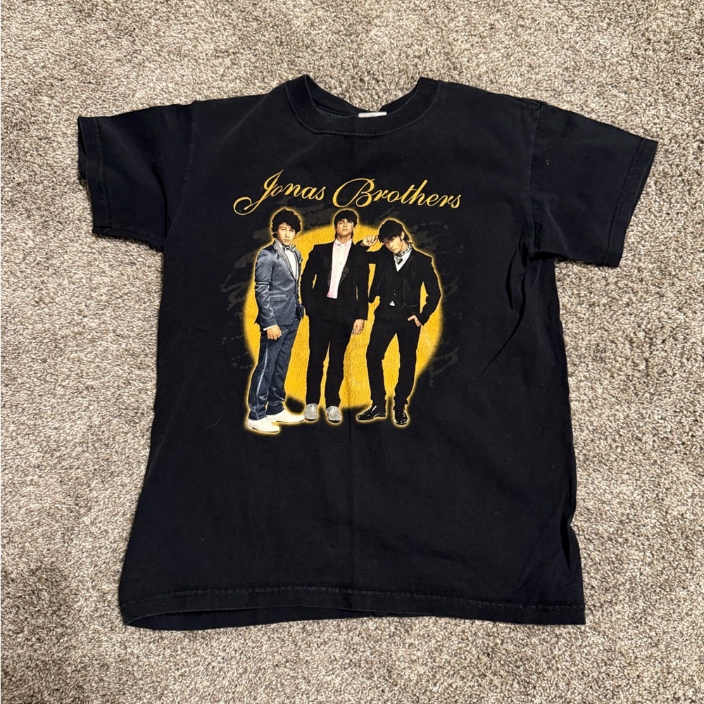 Anvil Black Kids T-Shirt with Band Graphic